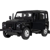 Land Rover Defender черный RASTAR модель 1:14+Пульт 2,4 ГГц+Ручное открывание дверей