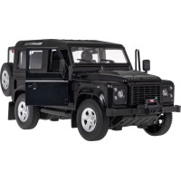 Land Rover Defender черный RASTAR модель 1:14+Пульт 2,4 ГГц+Ручное открывание дверей