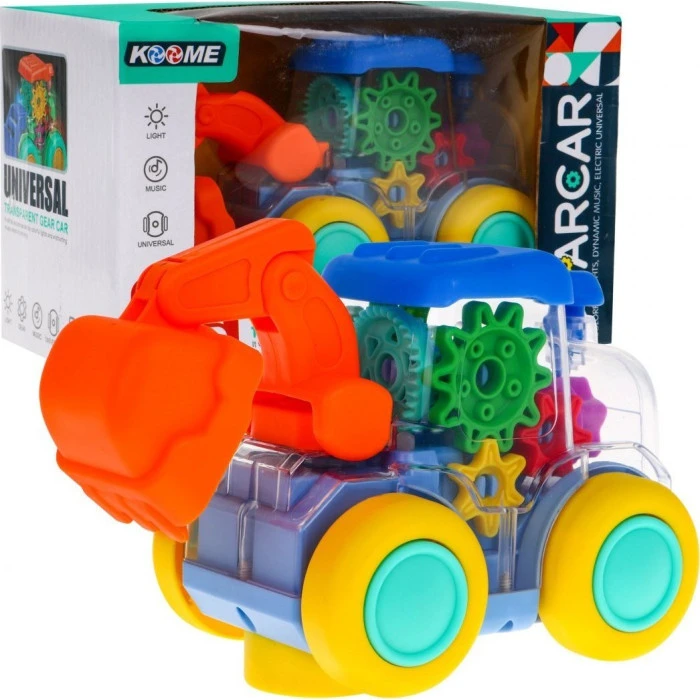 Детский интерактивный экскаватор с электроприводом 3+ ZAU.M02-A