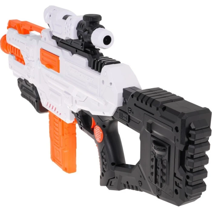 Рушниця дитяча 8+ М'які кулі + аксесуари Іграшкова рушниця Fast Pioneer