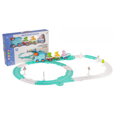 Детский железнодорожный путь Merry Dinos 33 эл.
