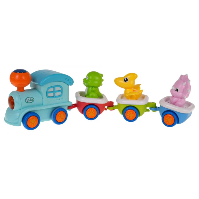 Дитяча залізнична колія Merry Dinos 33 ел.