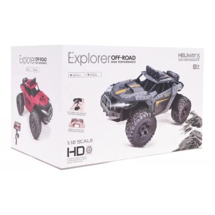 Детская машинка MEGA Crawler PIONEER с серой камерой