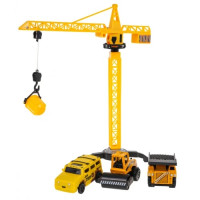 Детский гоночный трек с набором строительной площадки ZPG.MH-145