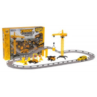 Детский гоночный трек с набором строительной площадки ZPG.MH-145