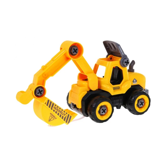 Экскаватор с отвертывающимся электроприводом для детей 3+