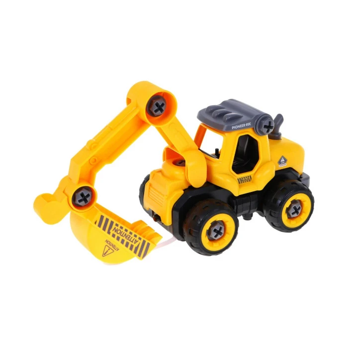 Экскаватор с отвертывающимся электроприводом для детей 3+