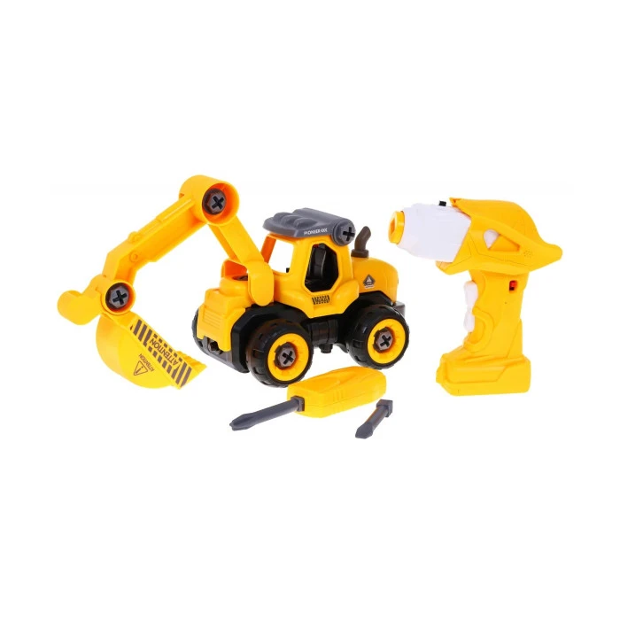 Экскаватор с отвертывающимся электроприводом для детей 3+
