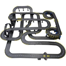 Дитяча гоночна траса з автомобілями на дистанційному керуванні 1:43 Mega