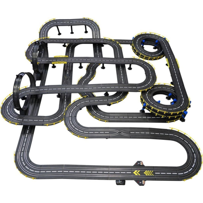 Детская гоночная трасса с автомобилями на дистанционном управлении 1:43 Mega