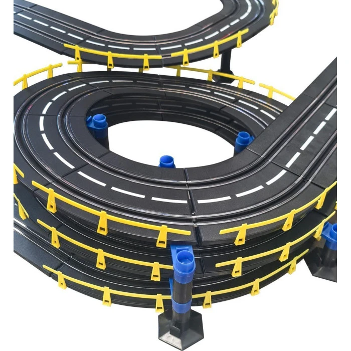 Дитяча гоночна траса з автомобілями на дистанційному керуванні 1:43 Mega