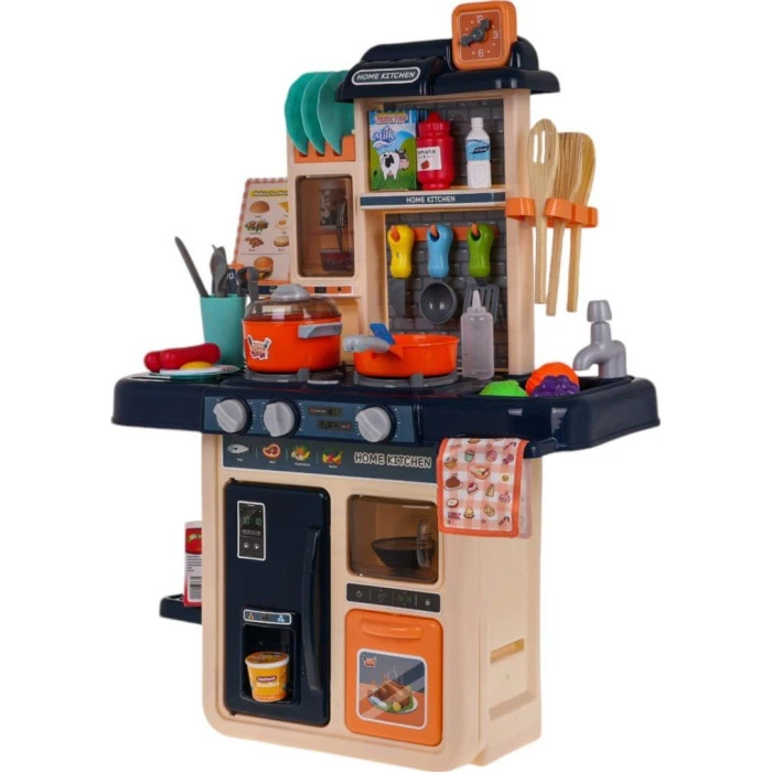 Детская кухня с функцией освещения, звука, воды и пара 42 шт.