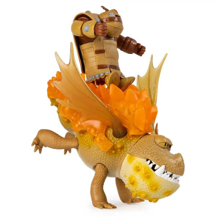 Фигурки Spin Master Дракон Сарделька и всадник Рыбоног "Как укротить дракона 3"