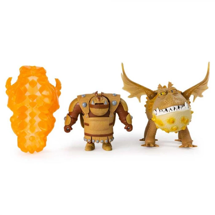 Фигурки Spin Master Дракон Сарделька и всадник Рыбоног "Как укротить дракона 3"