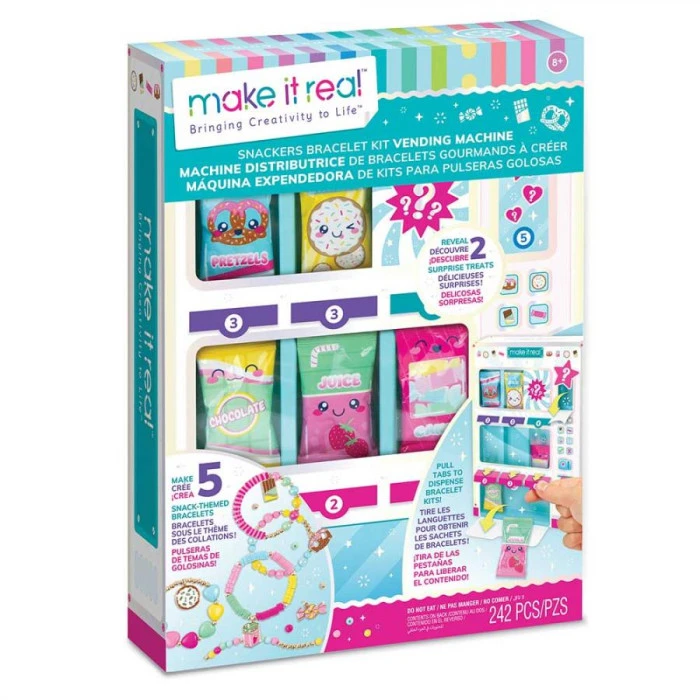 Набор для создания браслетов Make it Real Автомат со вкусняшками