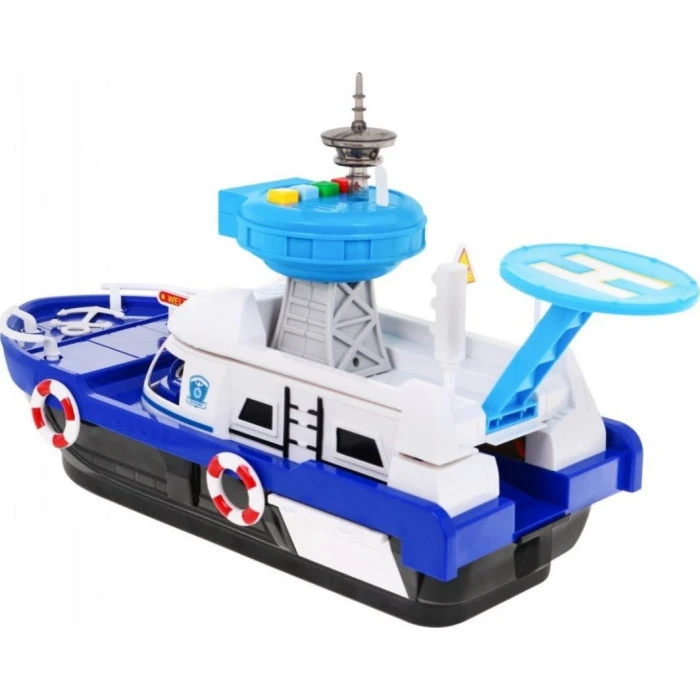 Интерактивный полицейский катер 2 в 1 для детей 3+