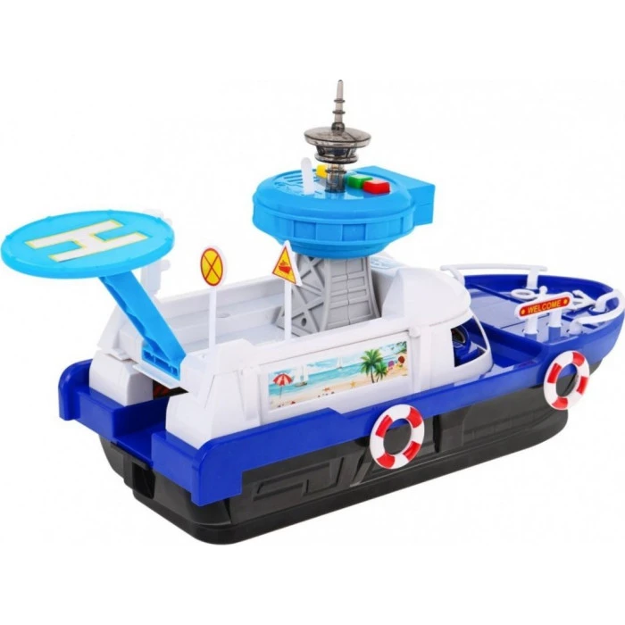 Интерактивный полицейский катер 2 в 1 для детей 3+