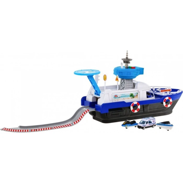 Интерактивный полицейский катер 2 в 1 для детей 3+
