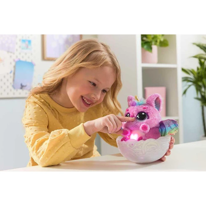 Інтерактивна іграшка-сюрприз Spin Master Hatchimals Паффі в яйці