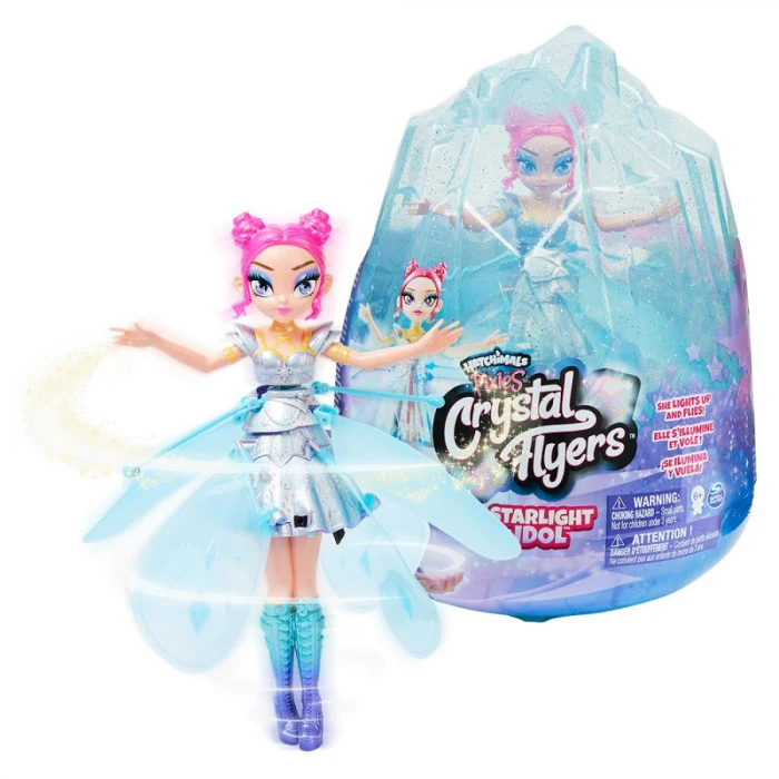 Летающая сказочная фея Spin Master Hatchimals Пикси FlyingPixie, голубая