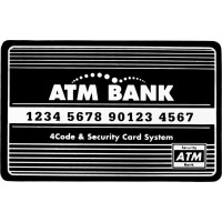 Дитячий банкомат-скарбничка дитяча 3+ чорний