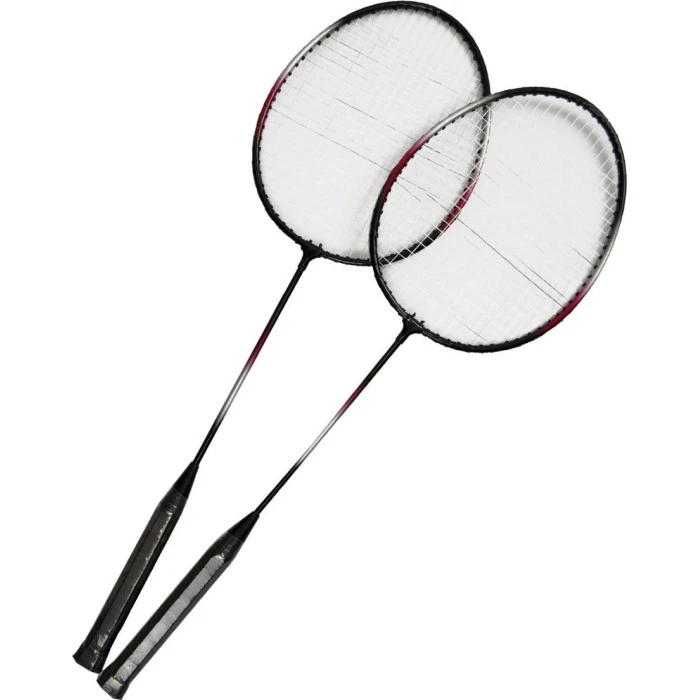 Набор для бадминтона MASTER Fly 2, черно-красный.