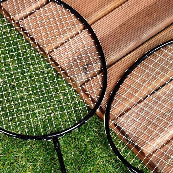 Набор для бадминтона Vilde 4 ракетки и 8 воланов 61 см