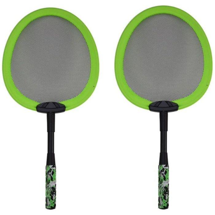 Ракетки для бадминтона LeanToys, зеленый