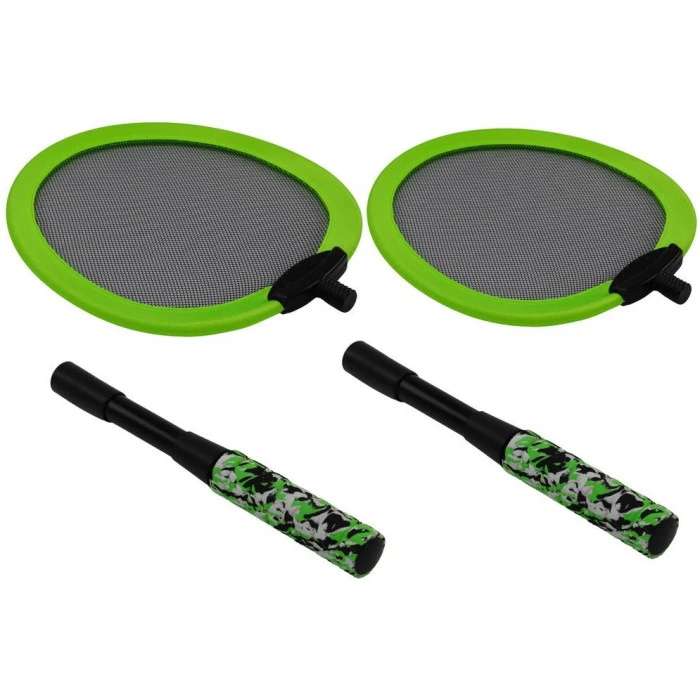 Ракетки для бадминтона LeanToys, зеленый