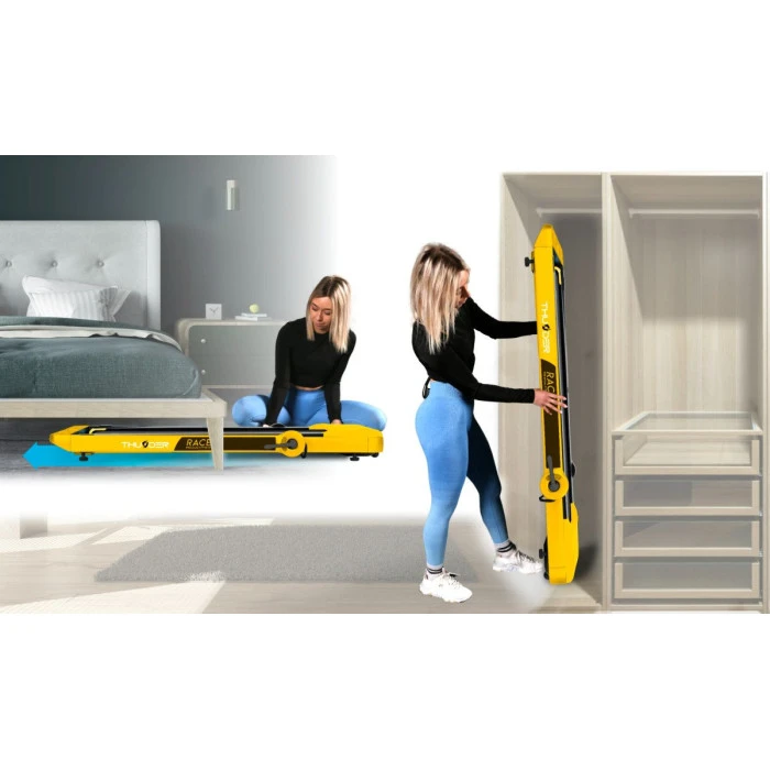 Бігова доріжка електрична THUNDER RACE-GOLD