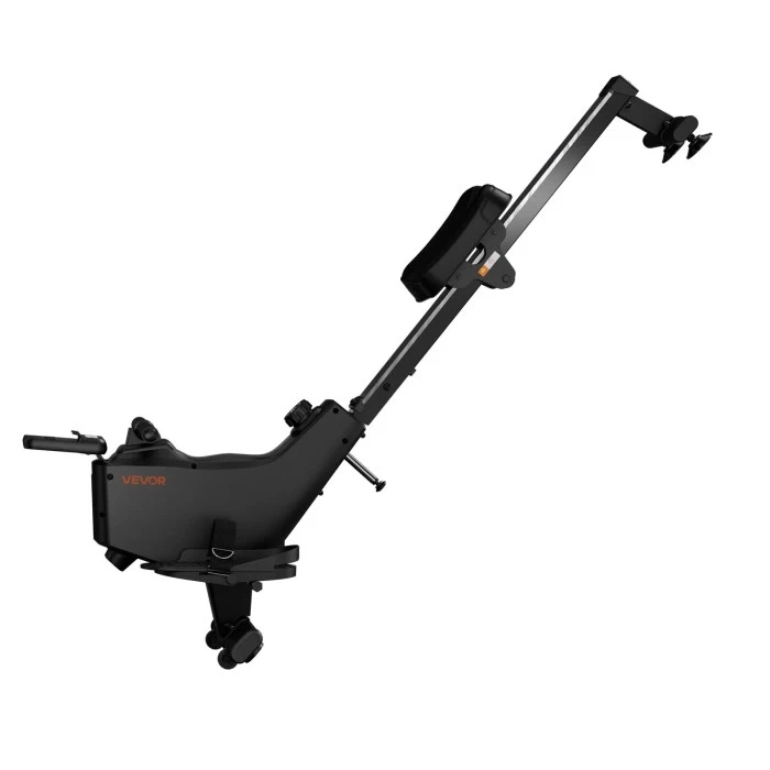 Гребной тренажер электрический VEVOR, черный