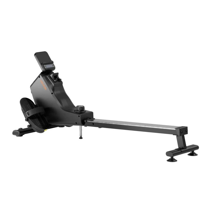 Гребной тренажер электрический VEVOR, черный