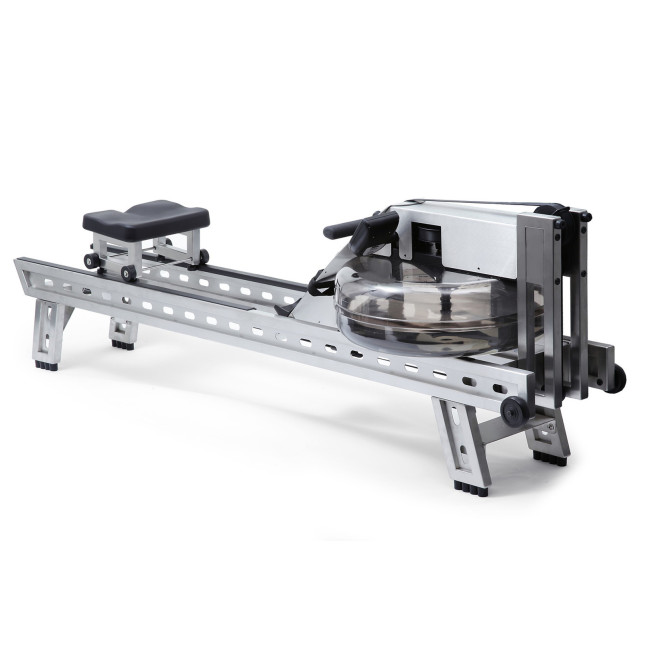 Веслувальний тренажер водний WaterRower S1 HiRise S4 Steel сірий