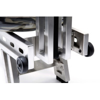 Гребной водный тренажер WaterRower S1 HiRise S4 Steel серый