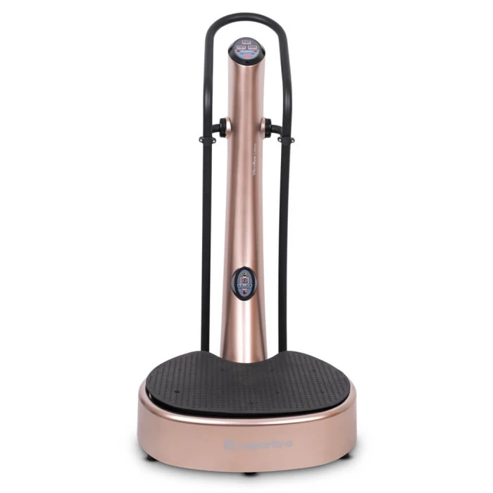 Вібраційна платформа inSPORTline Lotos коричнева