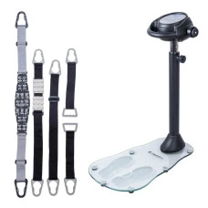 Вібраційний масажний пояс inSPORTline TrimBelt чорний