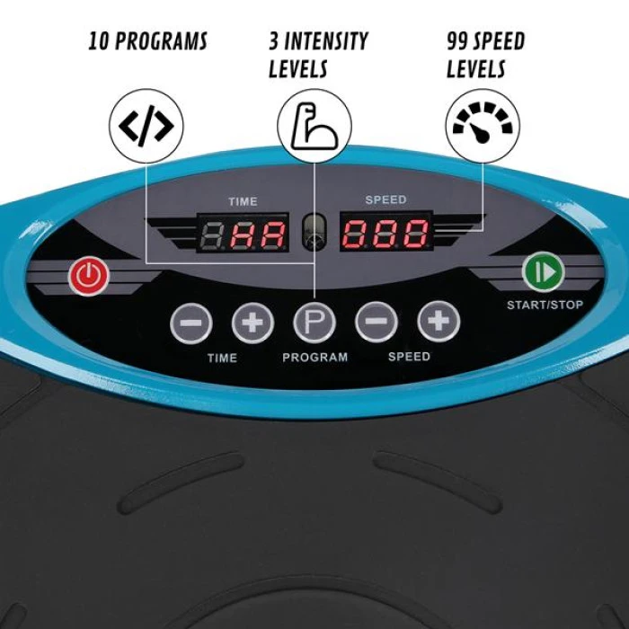 Вібраційна платформа SVP01 HMS блакитно-сіра