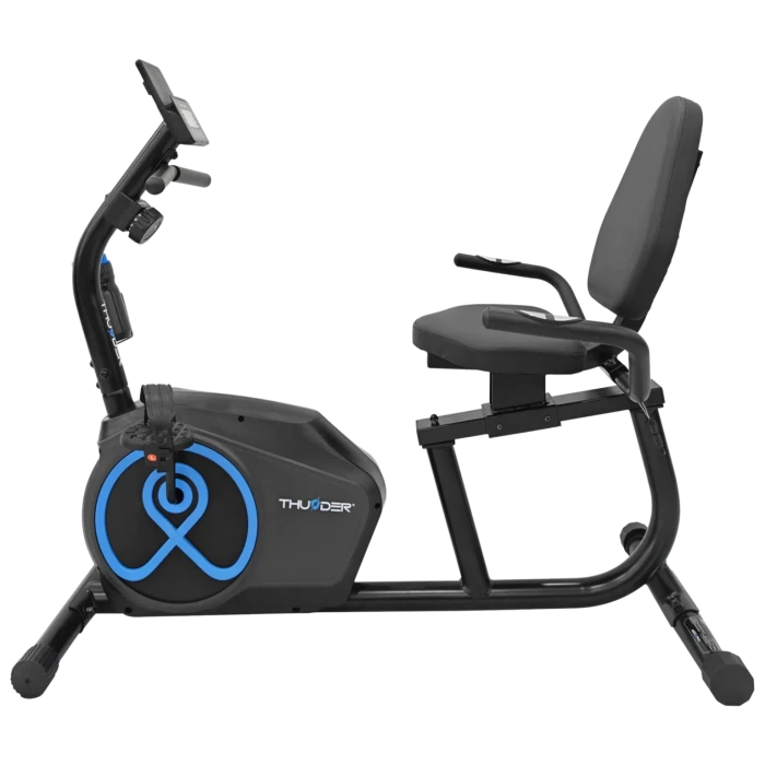 Велотренажер горизонтальный JET THUNDER черный