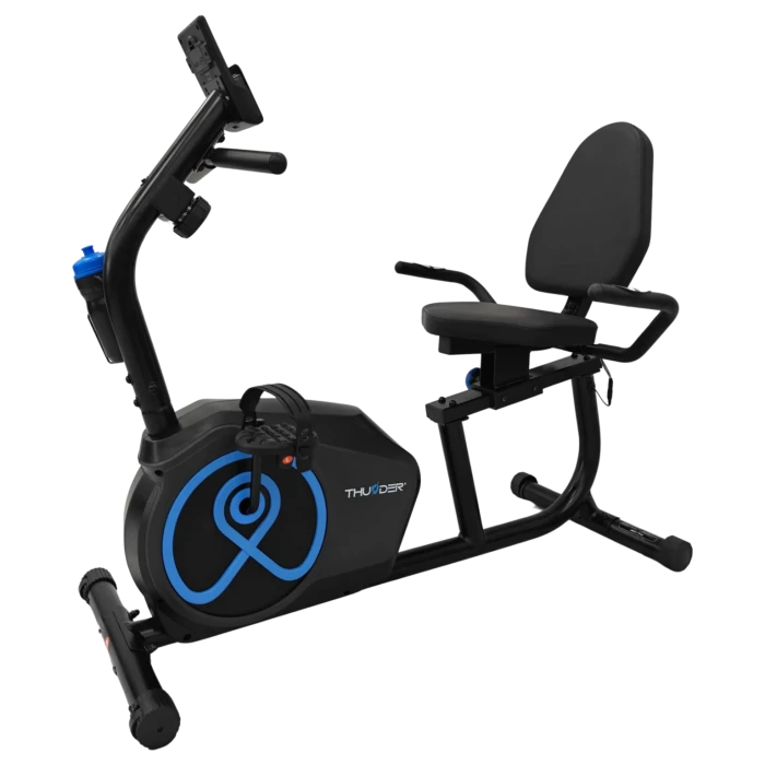 Велотренажер горизонтальный JET THUNDER черный