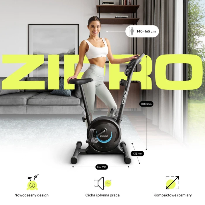 Велотренажер магнітний Zipro One S