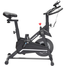 Велотренажер Bauerkraft чорно-білий