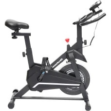 Велотренажер Bauerkraft чорно-білий
