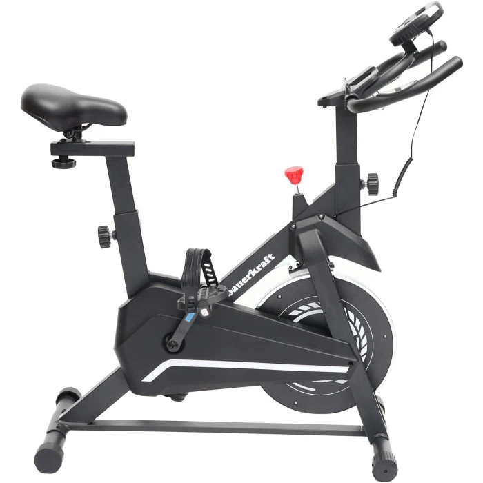 Велотренажер Bauerkraft чорно-білий