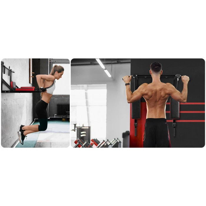 Турник на стену со спинкой NS-319