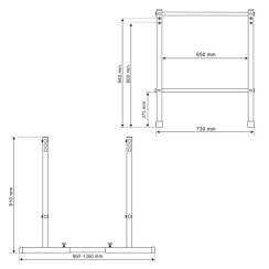 Поручни для отжиманий K-Sport KSH025