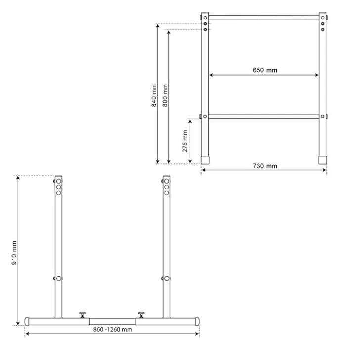 Поручни для отжиманий K-Sport KSH025