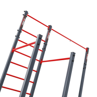 Уличная стремянка с брусьями и турником K-Sport KSOZ007