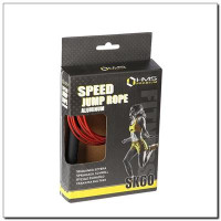 Скакалка SK60 HMS PREMIUM – красно-черная