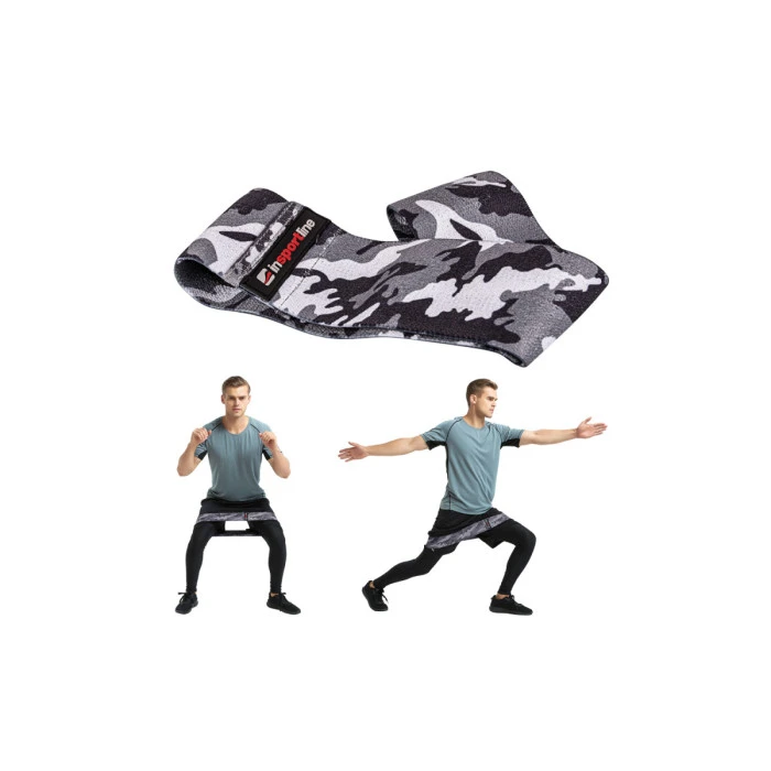 Стрічка-еспандер для вправ inSPORTline Lopr 86 см камуфляжний