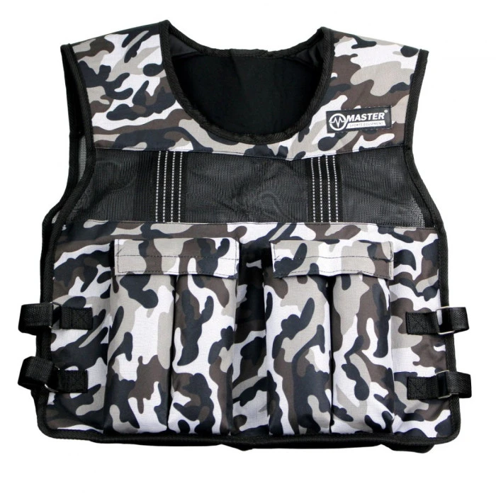 Тренировочный жилет MASTER с отягощением 10 кг.